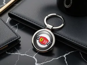 Ferrari Llavero Personalizado Logo Premium